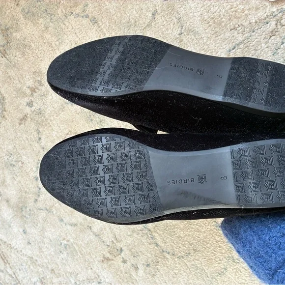 Birdies The Starling in Black Suede Loafers 8 - Picture 13 of 16